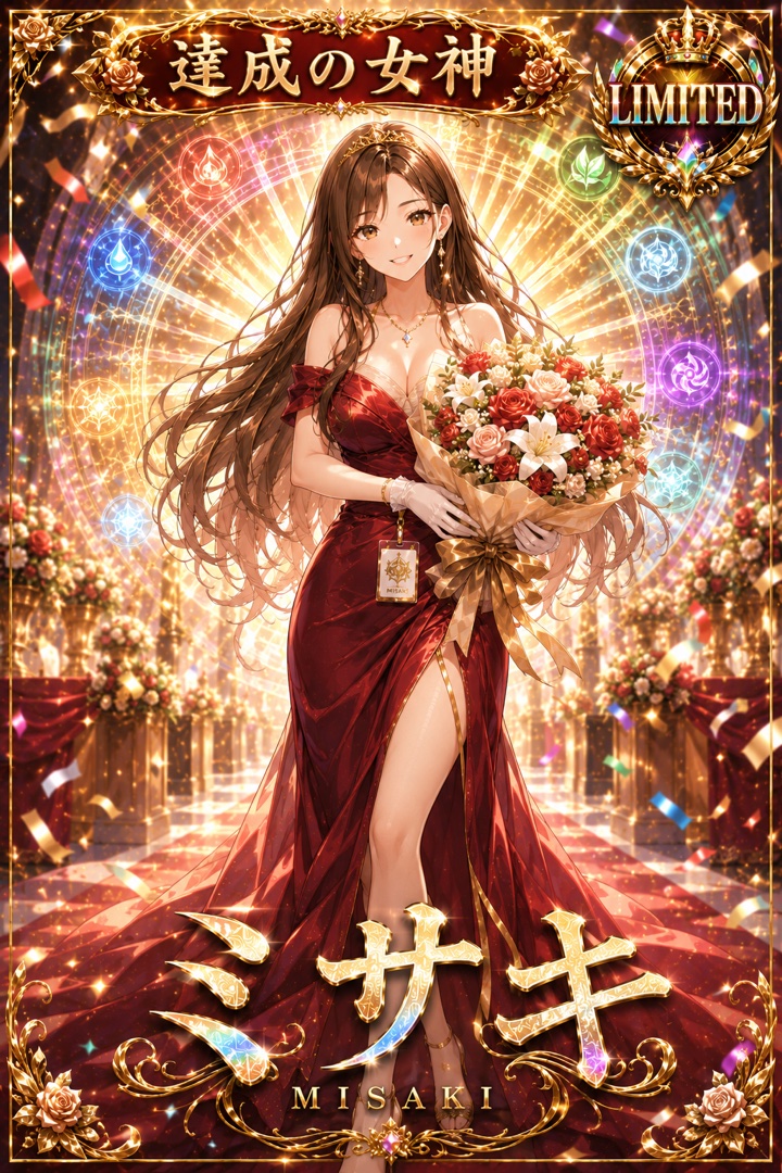 ミサキ 達成の女神 LIMITEDカード